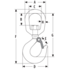 Eye hook type 14A (Grade 8)