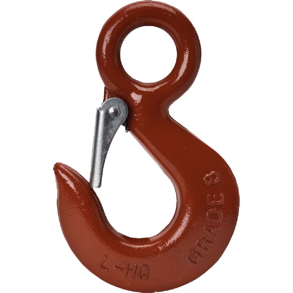 Eye Hook Type 14A (Grade 8) - Alloy Steel with Safety Latch