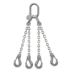 Élingue en acier inoxydable 4 pattes RCMC-RCL-RCB