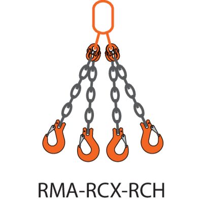 Ketting 4-sprong REMA-10-RMA-RCH