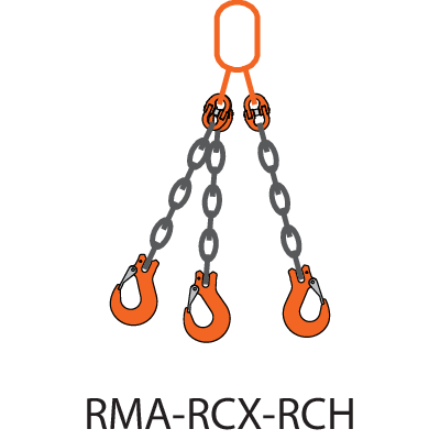 Ketting 3-sprong REMA-10-RMA-RCH
