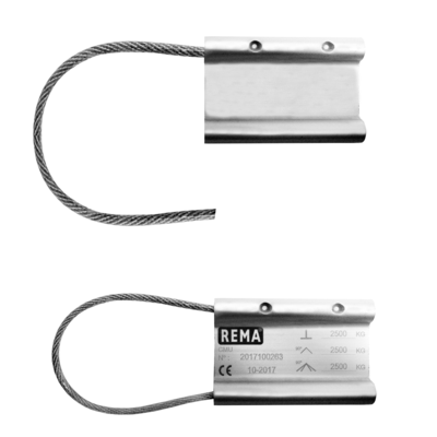 REMA TAG aluminium label