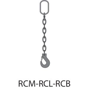 Edelstahl Anschlagkette 1-Strang RCM-RCL-RCB