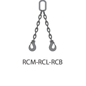 Edelstahl Anschlagkette 2-Strang RCM-RCL-RCB