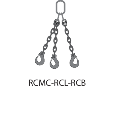 Stainless steel sling 3-leg RCMC-RCL-RCB