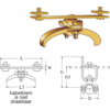 Cable clamp is not turnable