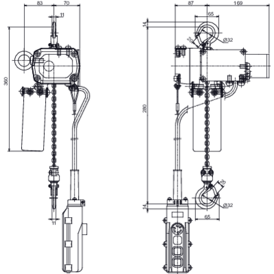 BETA electric chain hoist
