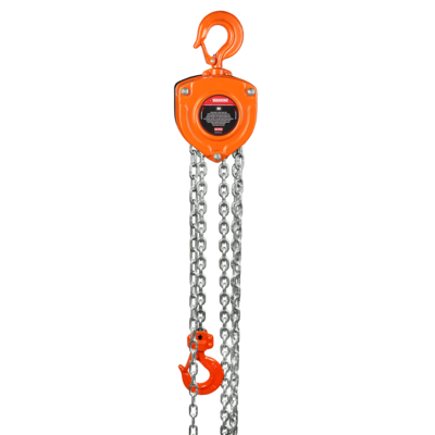 Rear view of X-Line manual hoist