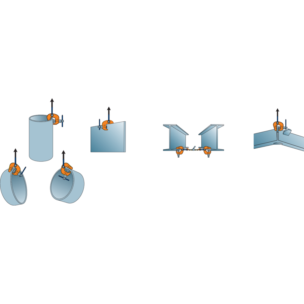 CSH screw clamps