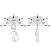 CU-H universal plate lifting clamps for plates till 50RC (485 HB)