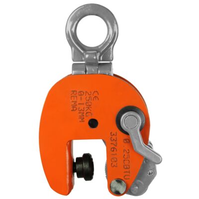 CBTU universal plate clamp with movable pivot