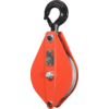 SKW steel wire rope - snatch block with swivel hook