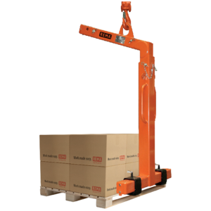 RPHA pallet hooks with automatic balancing