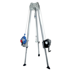 Aluminium driepoot (excl. valstop / lier)