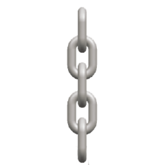 RC RVS ketting AISI 316 (G6)