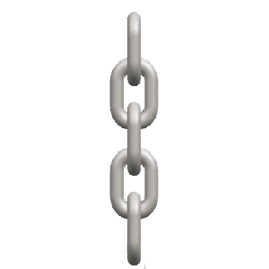 RC stainless steel chain AISI 316 (G6)