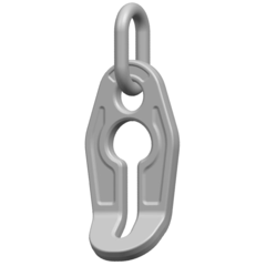 RAC inkortschalm AISI 316 (G6)