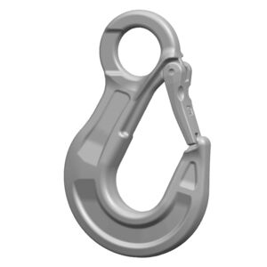 RCA eye sling hook with latch AISI 316 (Grade 6)