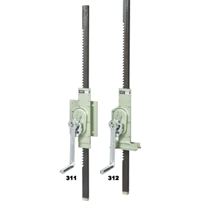 311 and 312 sluice-winding jacks