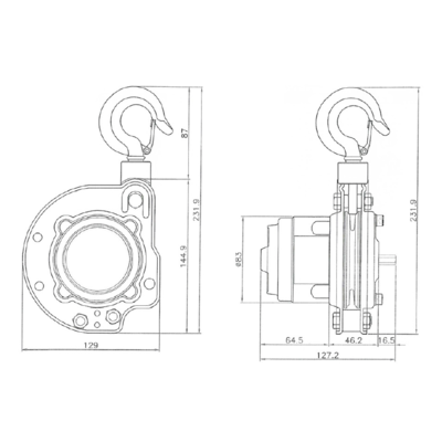 Pulleyman Hoist Winch