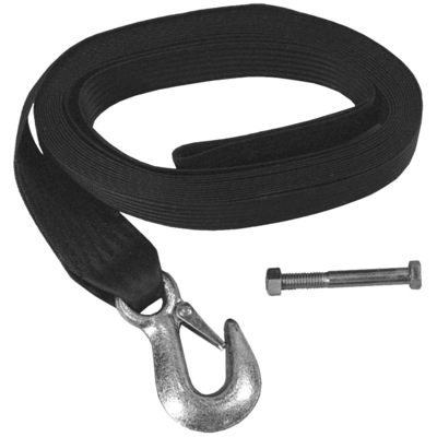 Winch sling belt set