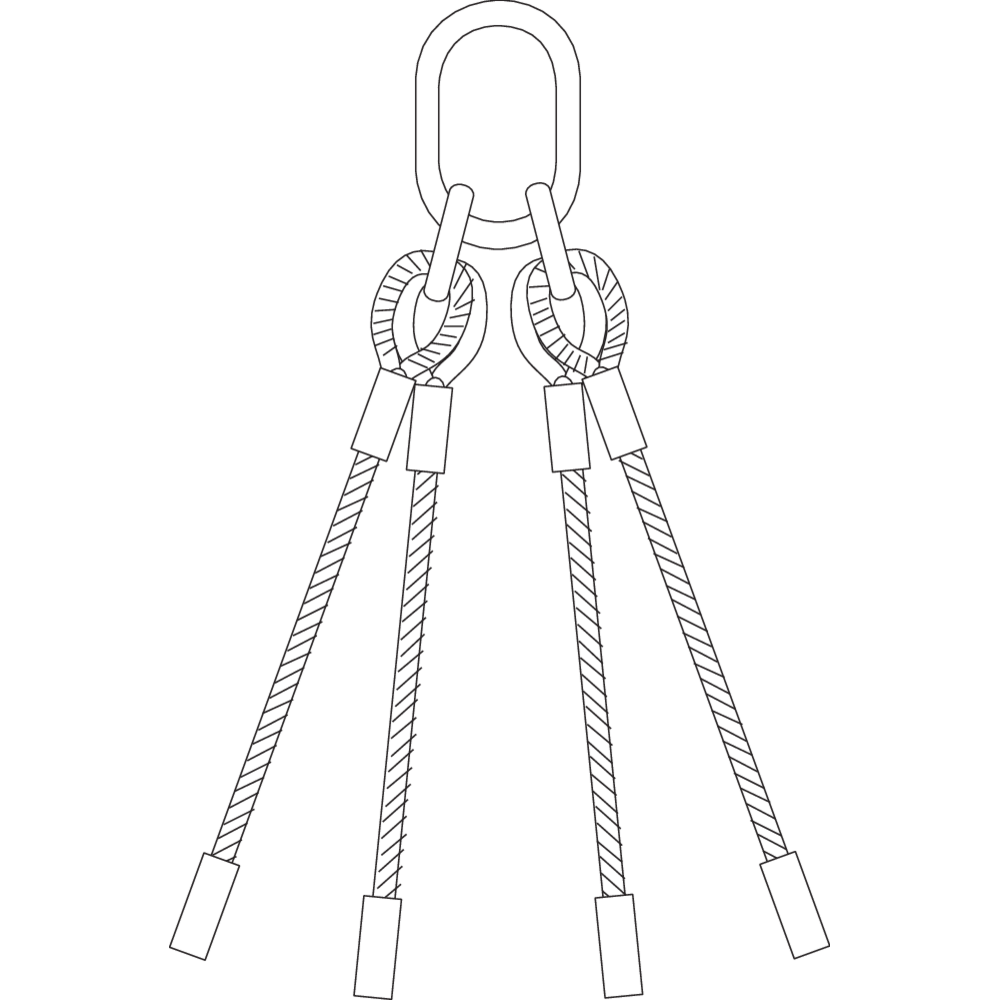 REMA Anschlagseil System T 4-Strang