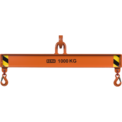 Hoist traverse beam REMA , with 2 fixed hooks.