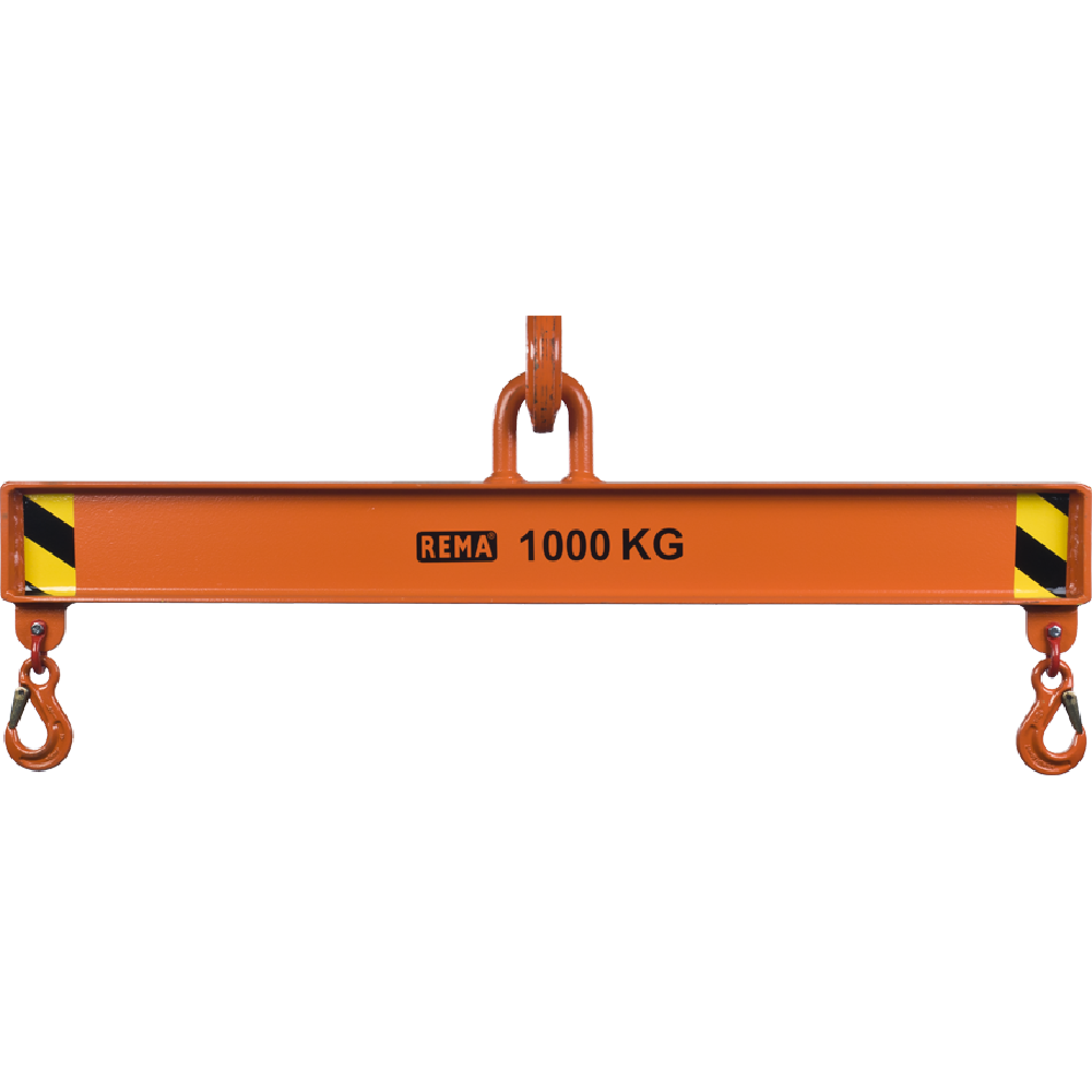 Hoist traverse beam REMA , with 2 fixed hooks.