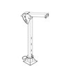 Potence amovible 125 - 500 kg