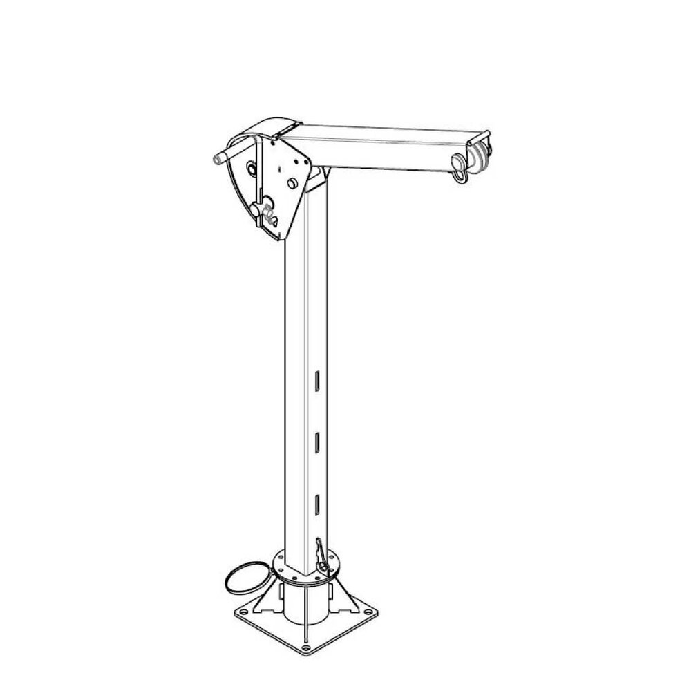 Potence amovible 125 - 500 kg