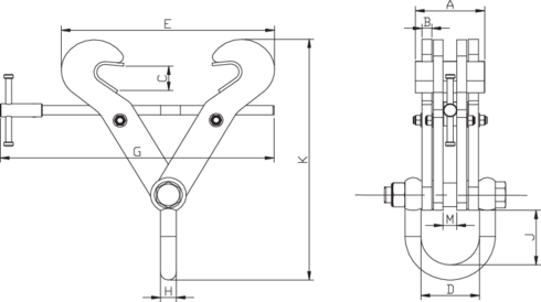 RMBC Beam Clamp - Adjustable and Compact | REMA