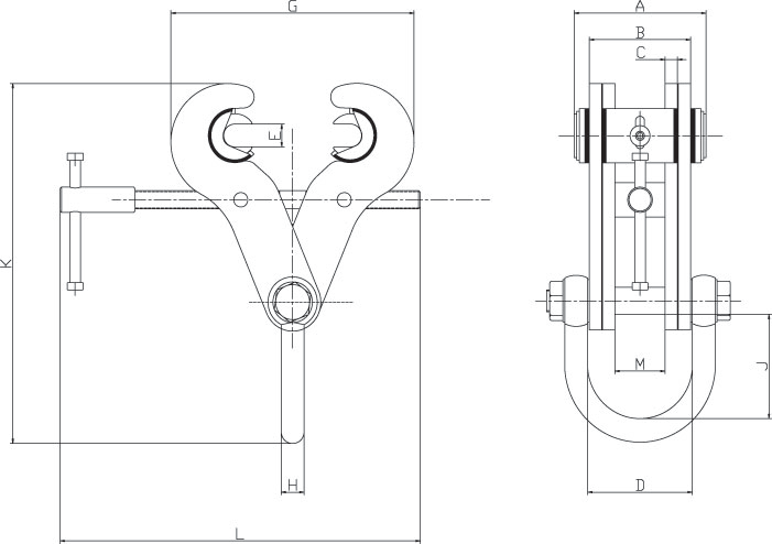 RMBCV Beam Clamp with Swivel Jaw | REMA