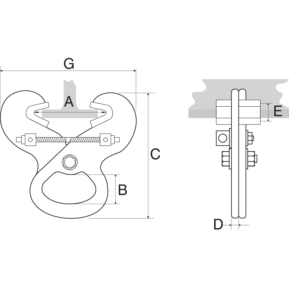 Trägerklemme Superclamp PFC | REMA