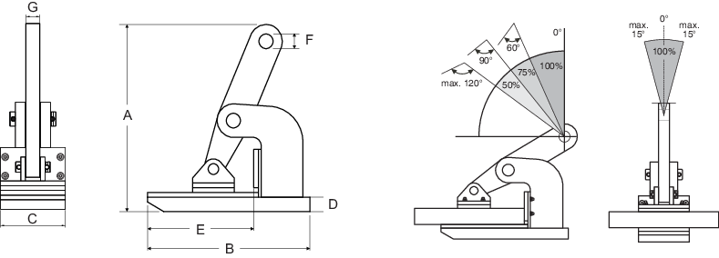 CNMH horizontal lifting clamp | REMA