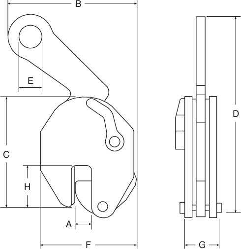 CBV beam lifting clamps | REMA