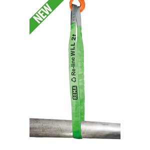 Élingues de levage Re-line R1 en r-PET avec boucles renforcées