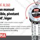 REMA AL360, palan à chaîne manuel