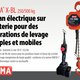 NOUVEAUTÉ : REMA X-BL, palan électrique sur batterie